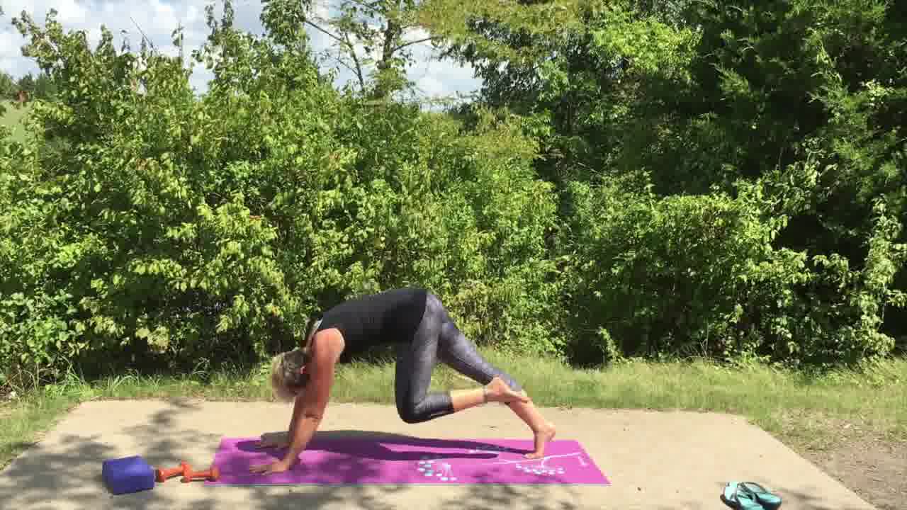 yoga de-stress