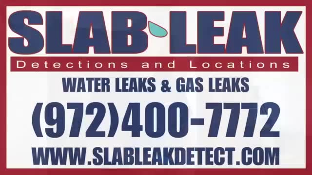 Slab Leak Detection in Rockwall