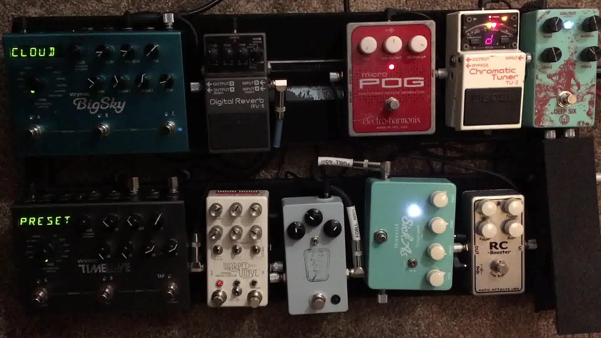  Guitar Effects pedals