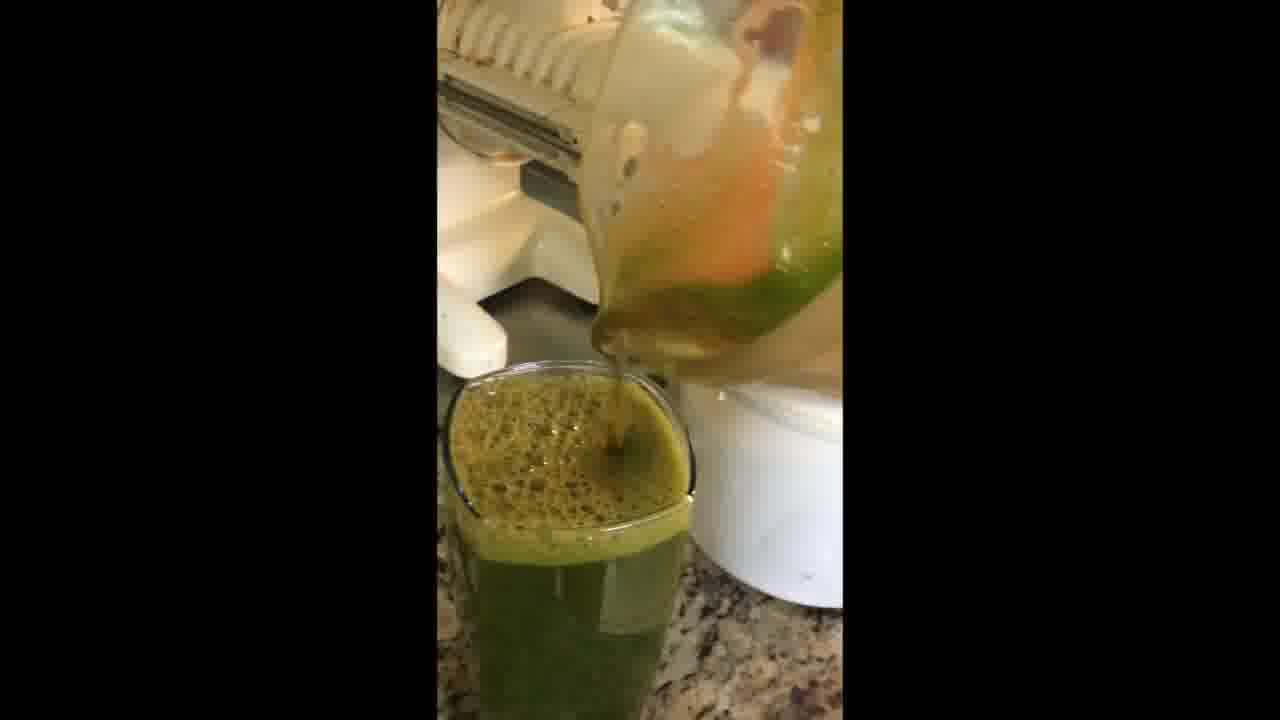 raw vegetable juicing