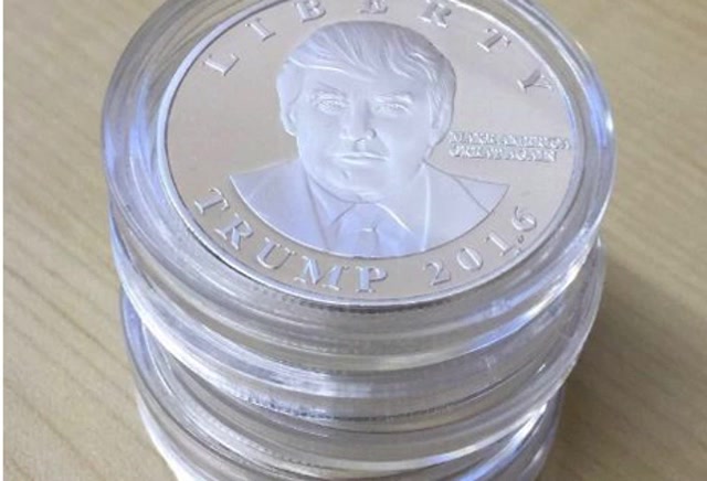 Donald Trump Silver Liberity Coin 2016