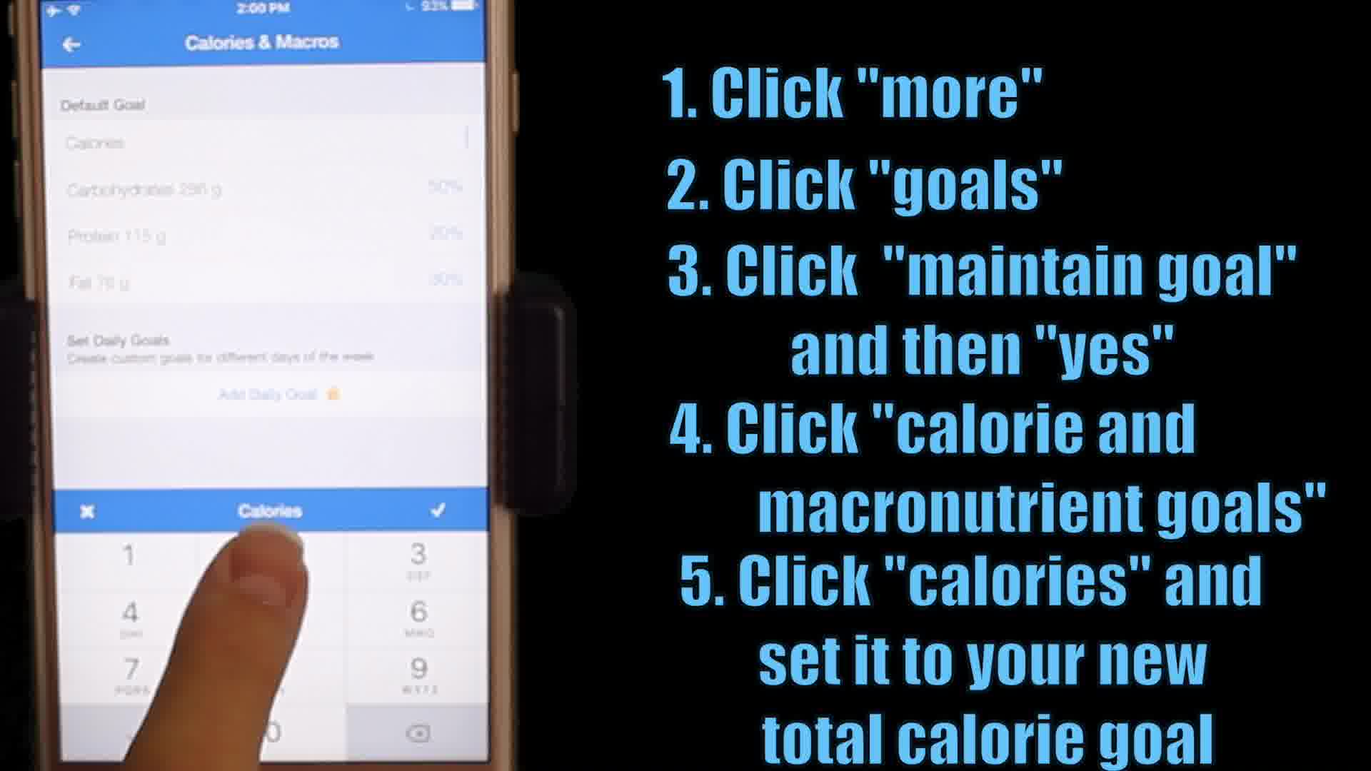 macros for weight loss calculator free