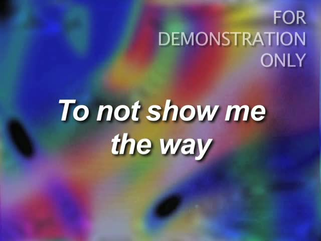 music and lyrics video