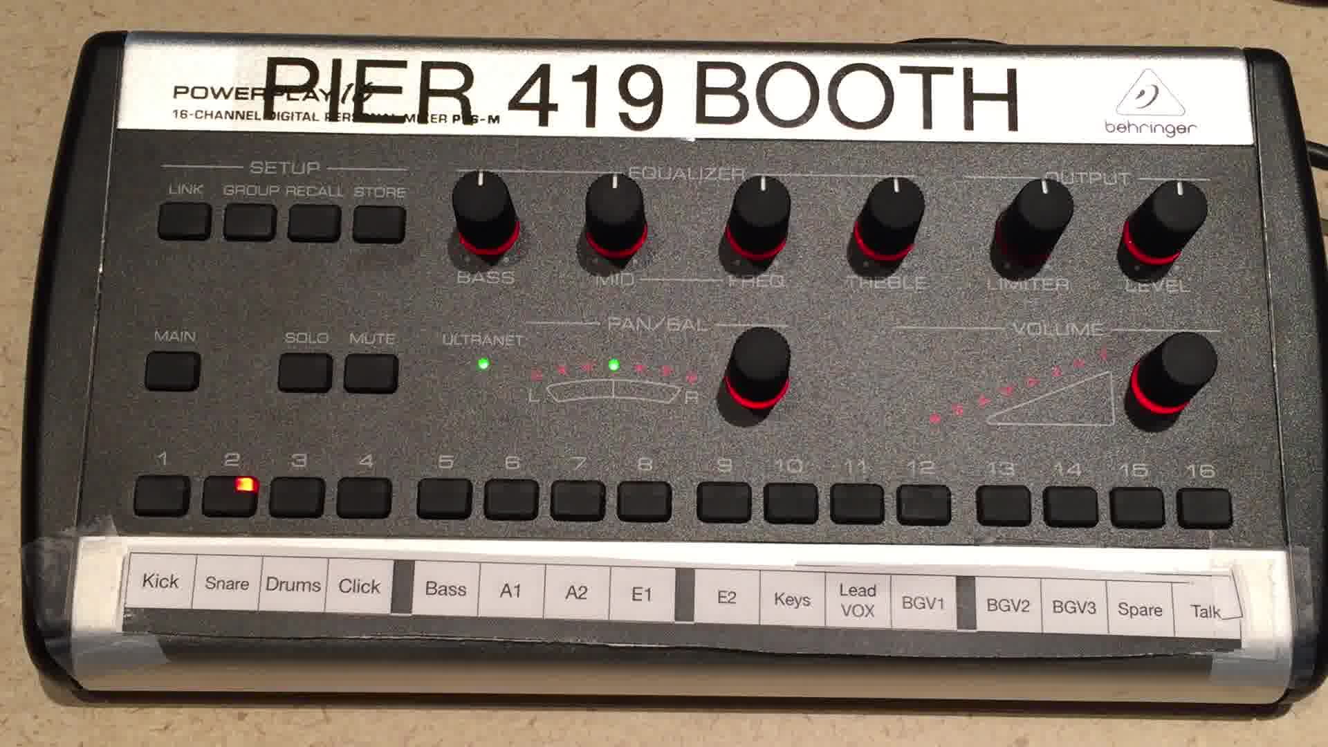 behringer p16