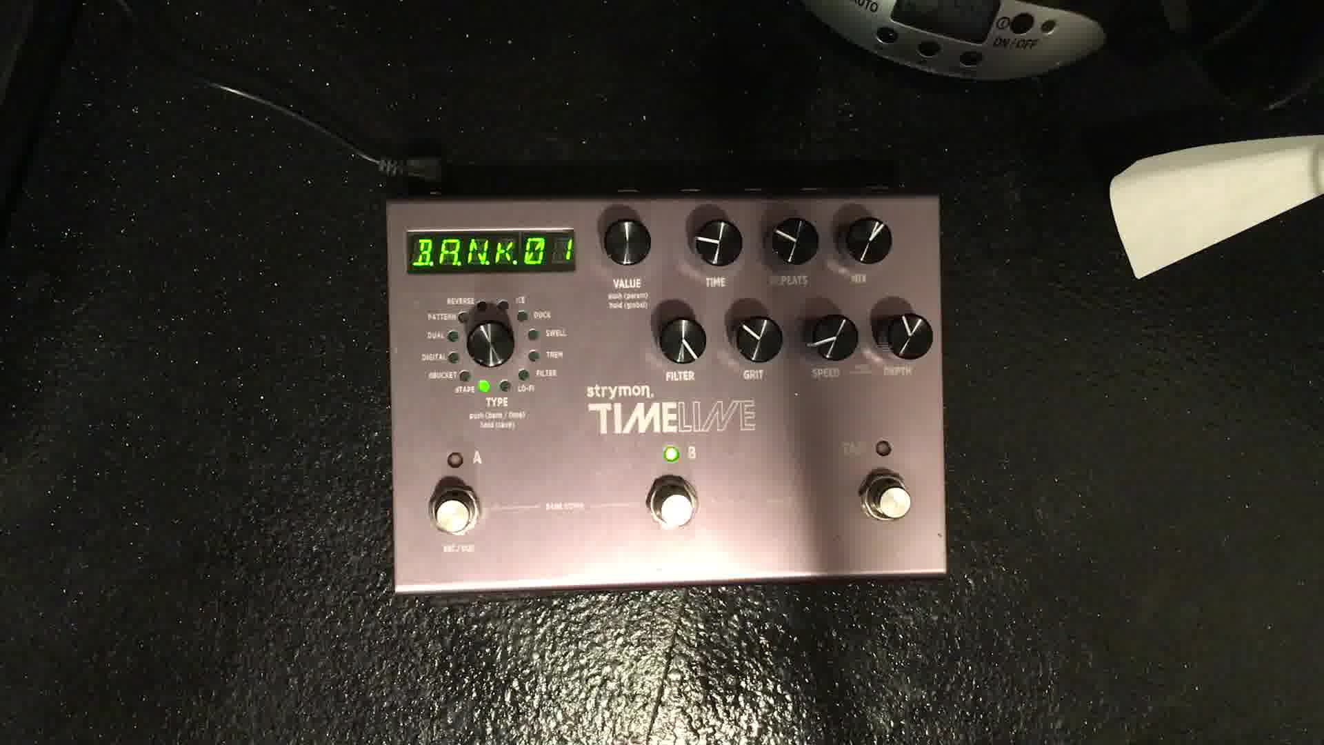 Strymon Timeline Banks and ...