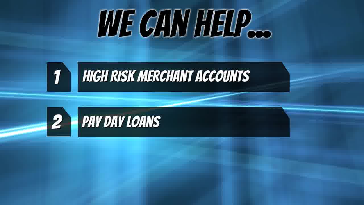 high risk merchant account