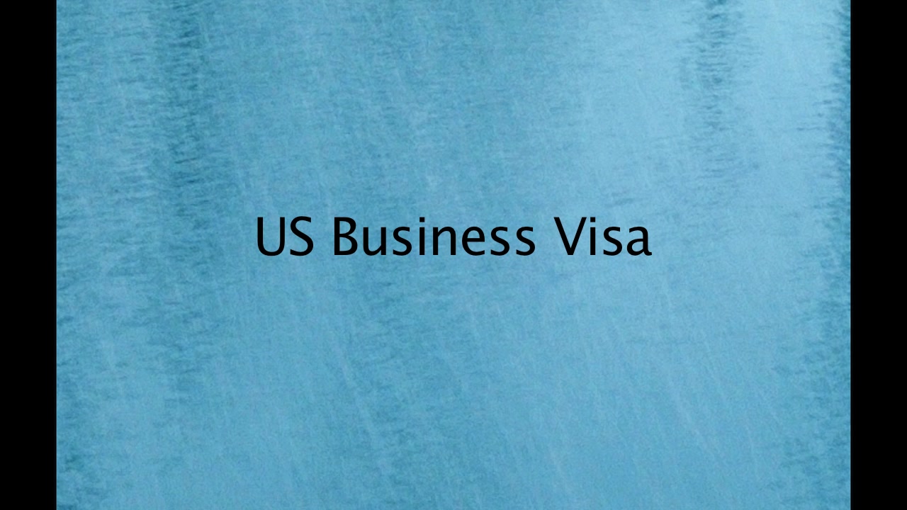 US Buisiness Visa